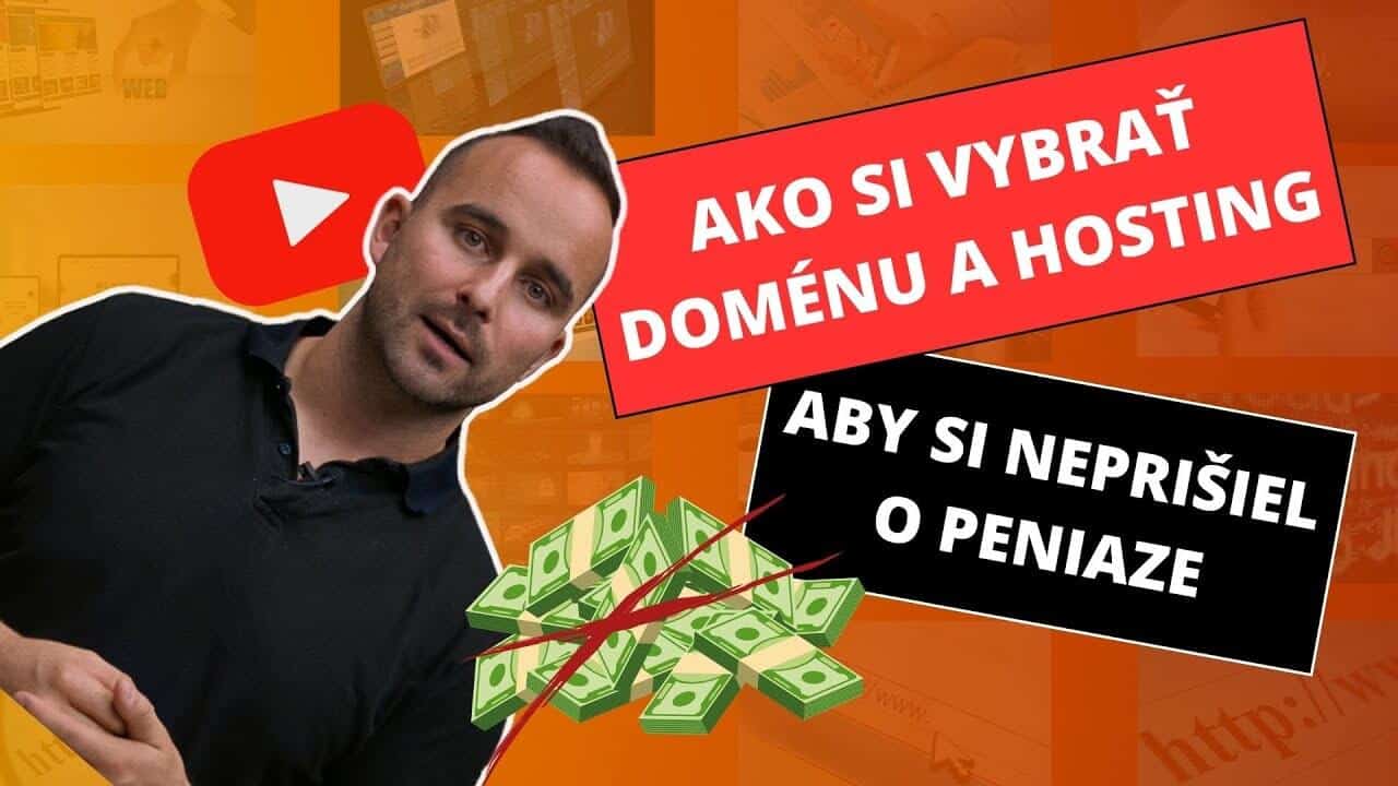 Ako si vybrať doménu a hosting, aby si neprišiel o peniaze